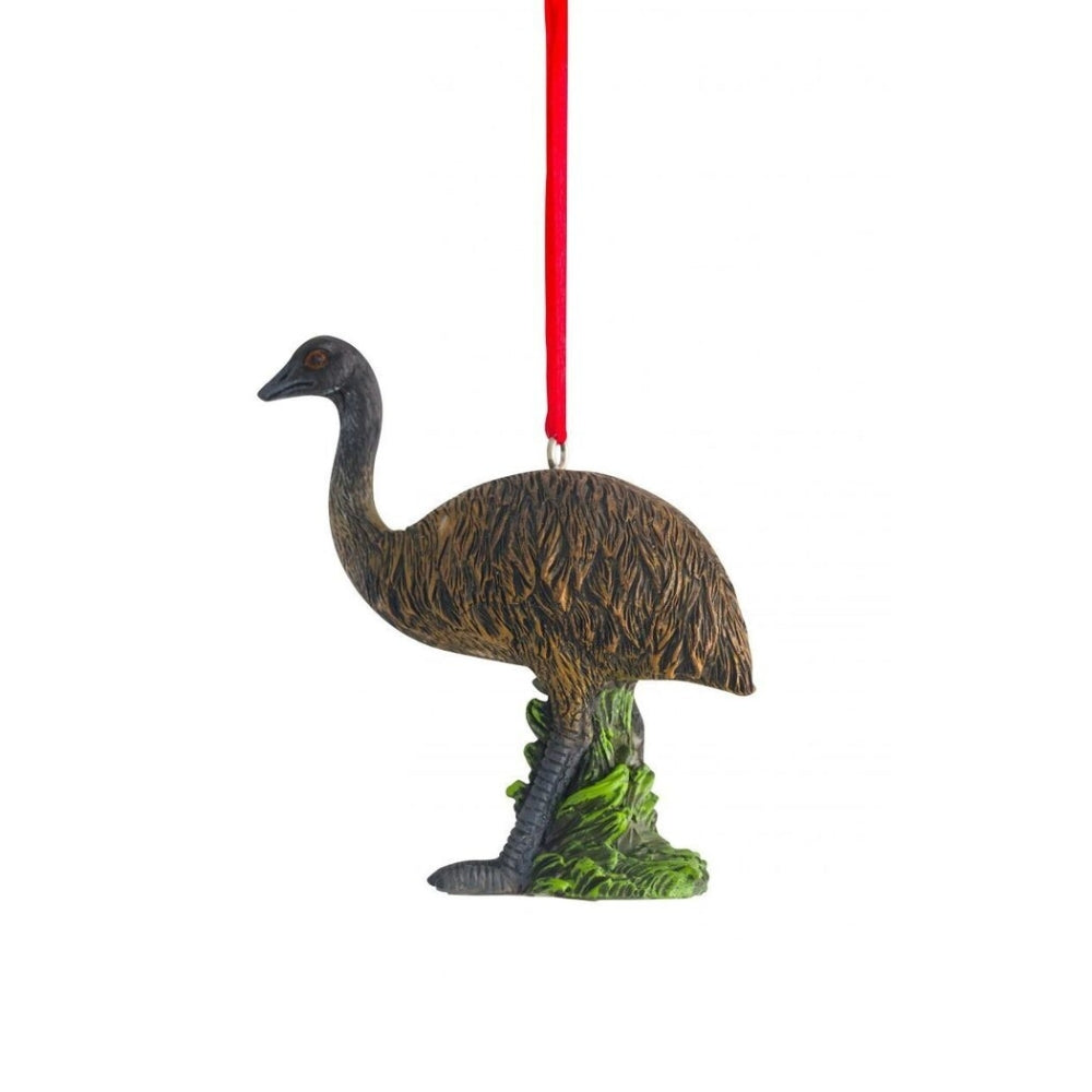 Australiana Christmas Emu Hanging Figure 8cm (Set of 2)