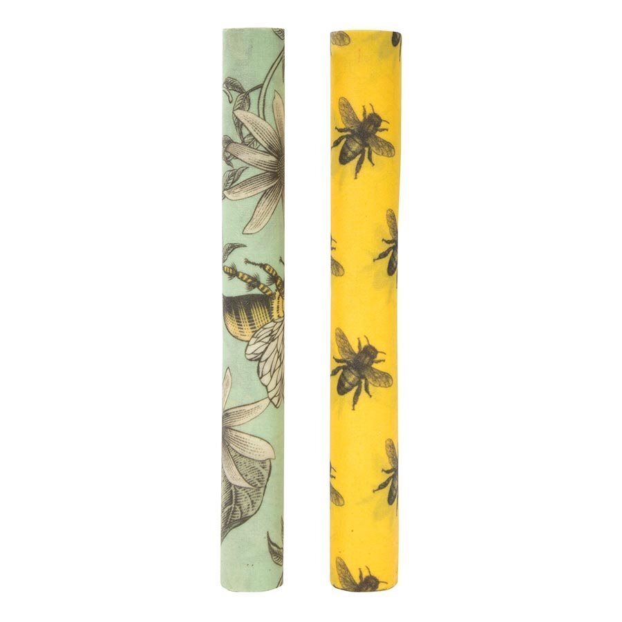 IS Gift ReusableBeeswax FoodWrap Bees 1M