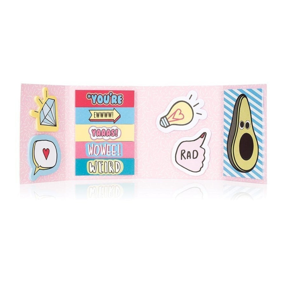 NPW Vibe Squad Mini Sticky Notes Booklet
