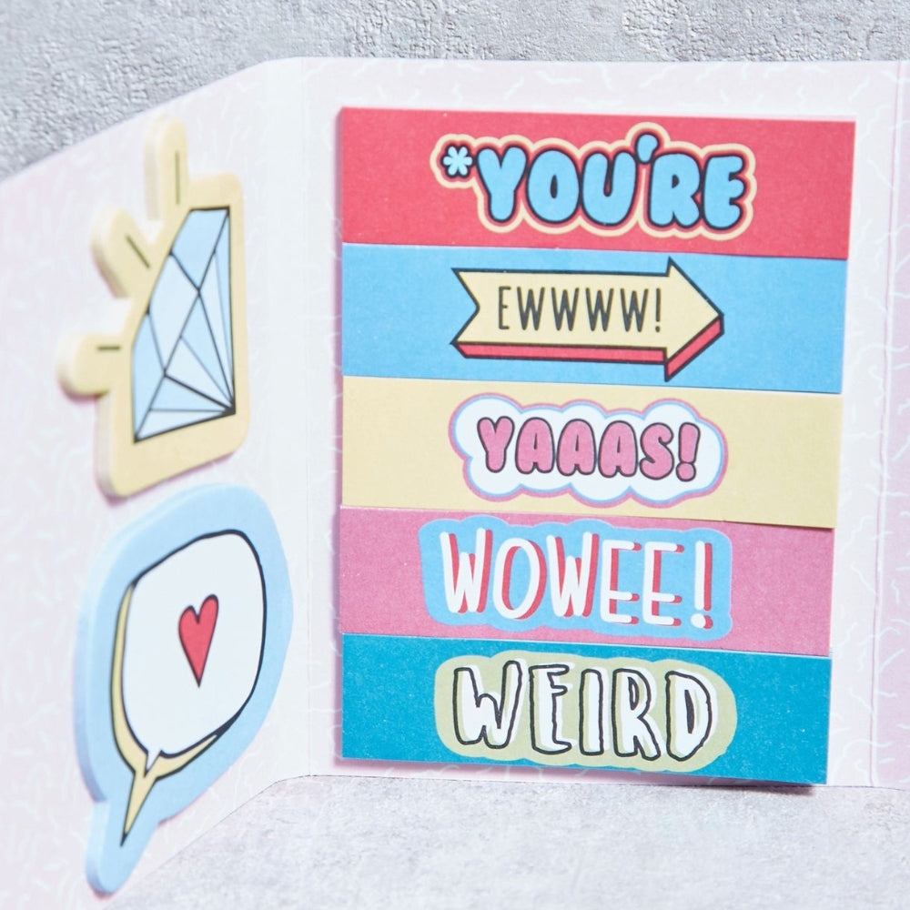 NPW Vibe Squad Mini Sticky Notes Booklet