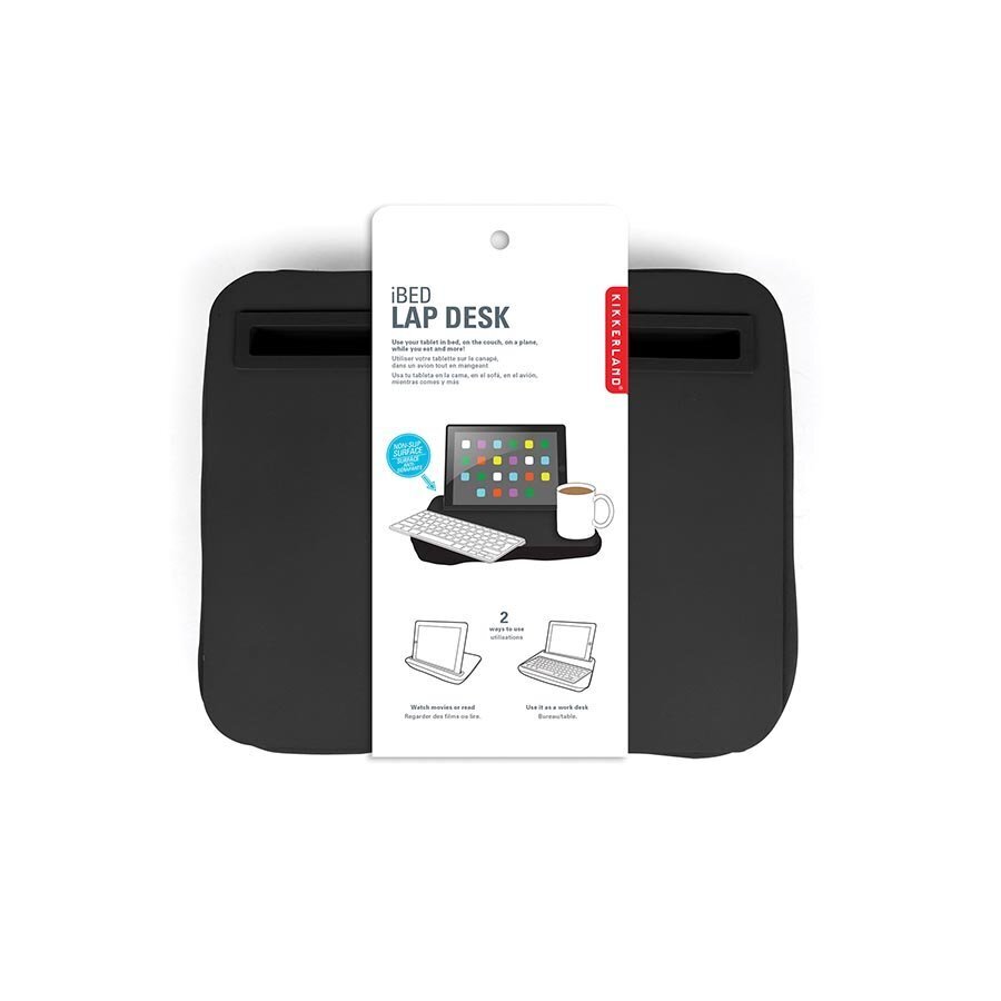 Kikkerland iBed Lap Desk Black
