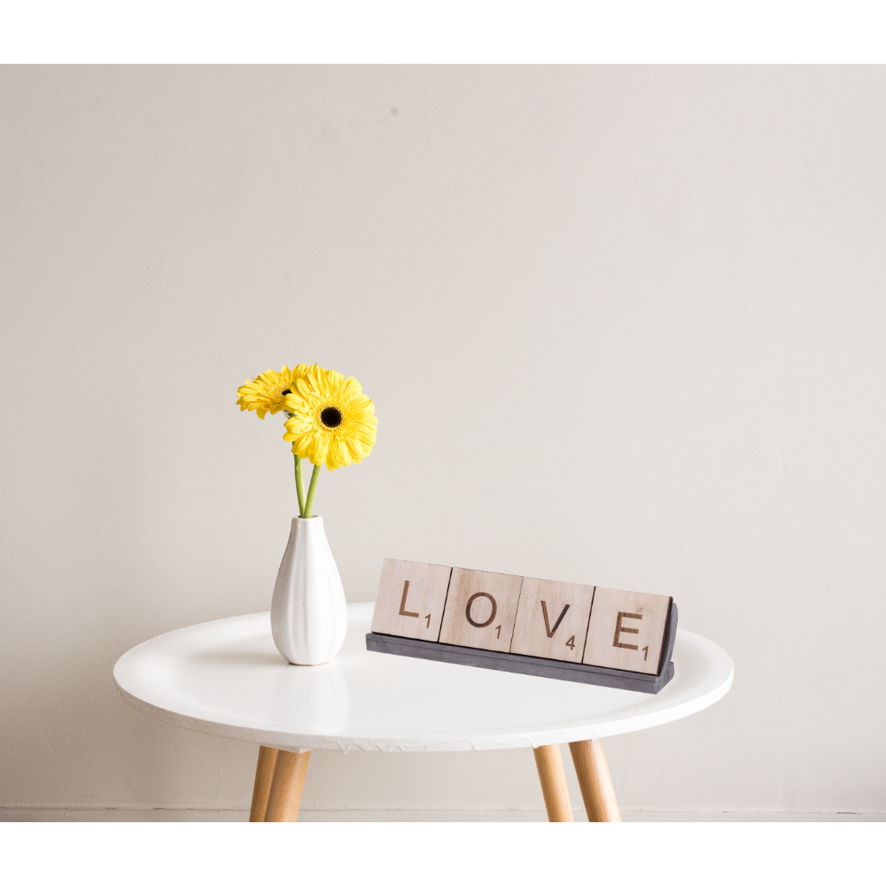 Emporium Love Scrabble Decoration