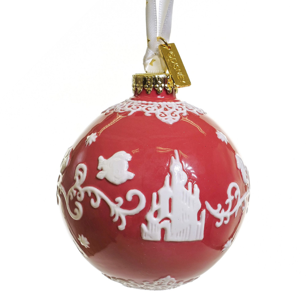 Disney The Little Mermaid Ariel White Fine China Hanging Ornament