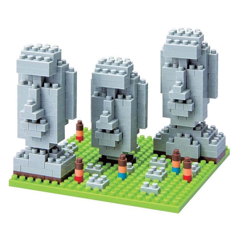 Nanoblock Moai Statues On Easter Island NBH_009