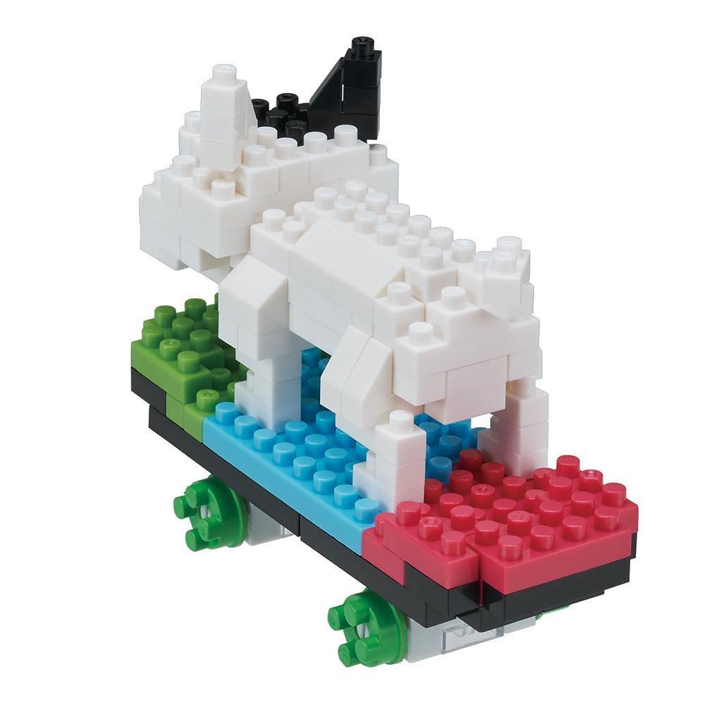 Nanoblock Skateboarding Dog NBC_270