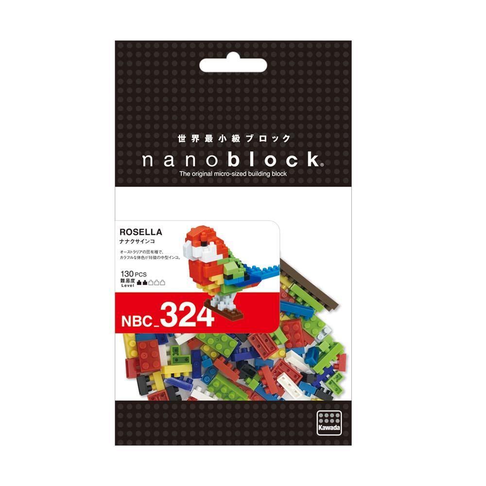 Nanoblock Rosella NBC_324