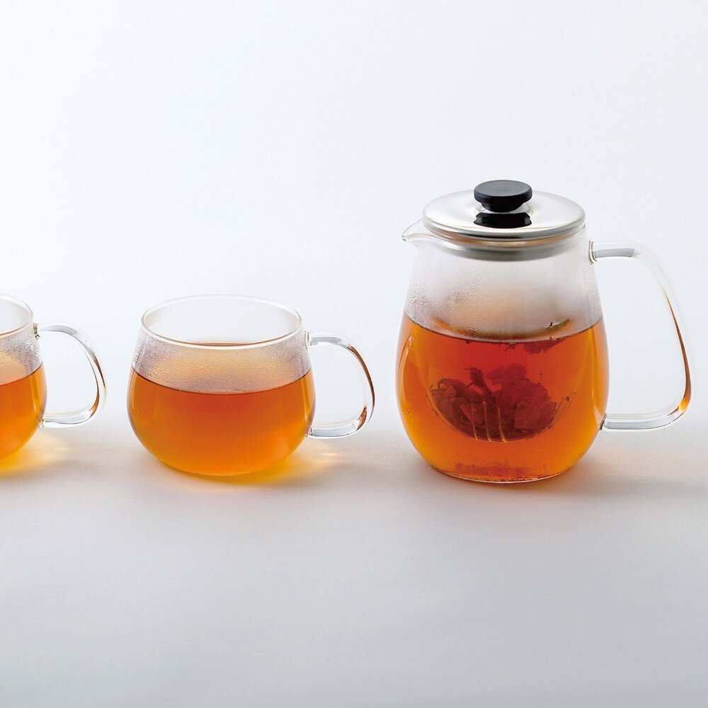Kinto Unitea Teapot With Glass Strainer 720ml