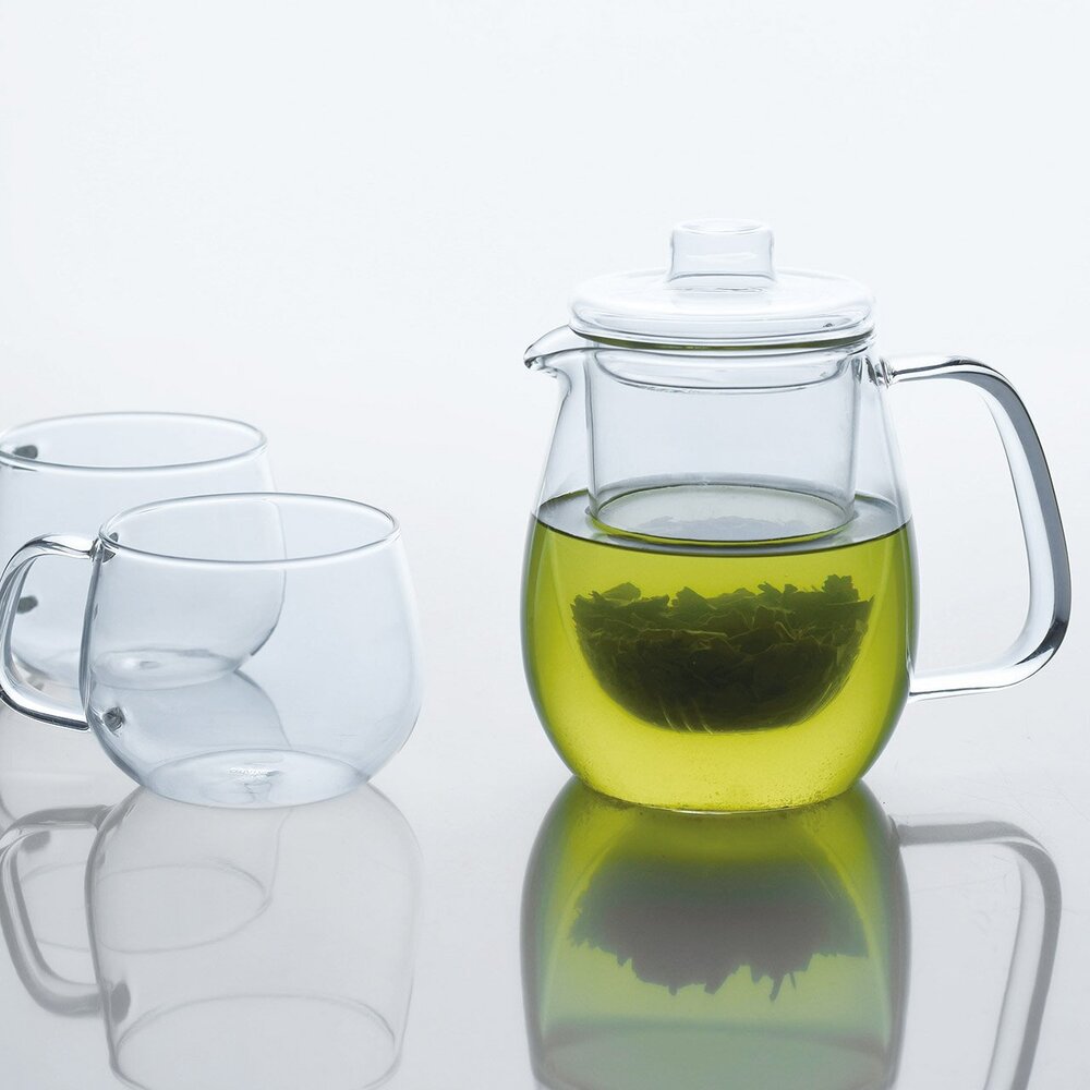 Kinto Unitea Teapot With Glass Strainer 720ml