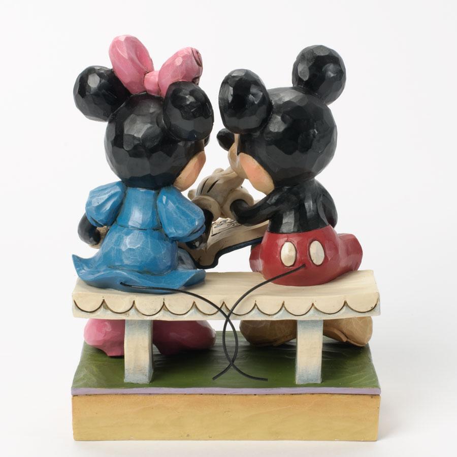 Jim Shore Disney Traditions Mickey & Minnie 85th Anniversary Sharing Memories