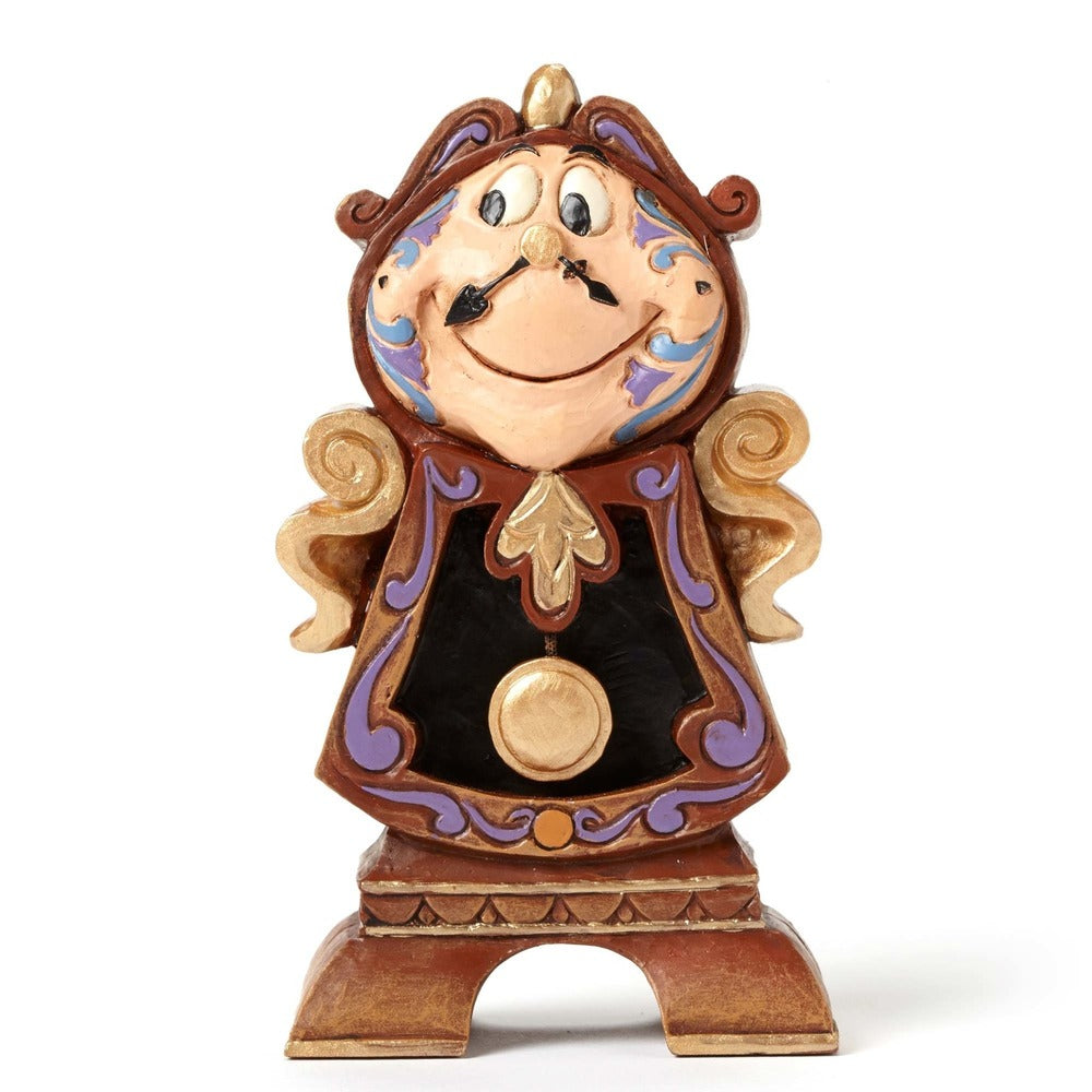 Jim Shore Disney Traditions Cogsworth Keeping Watch