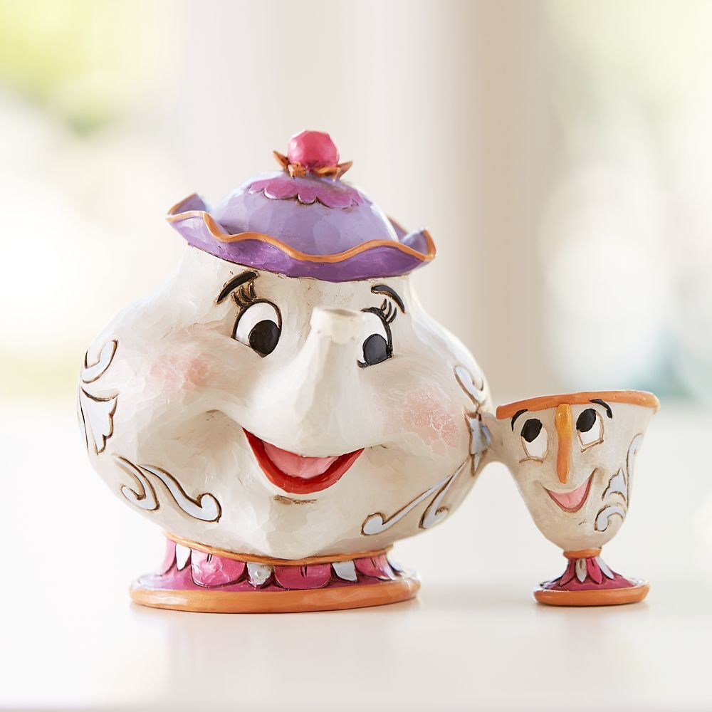 Jim Shore Disney Traditions Mrs Potts and Chip A Mother's Love
