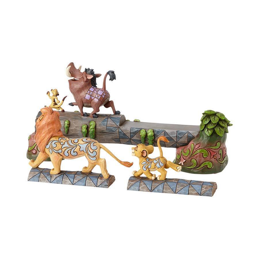 Jim Shore Disney Traditions The Lion King Carefree Camaraderie