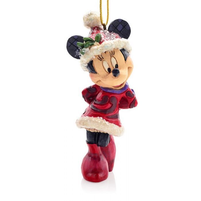 Jim Shore Disney Traditions Sugar Coated Minnie Mouse Hanging Ornament