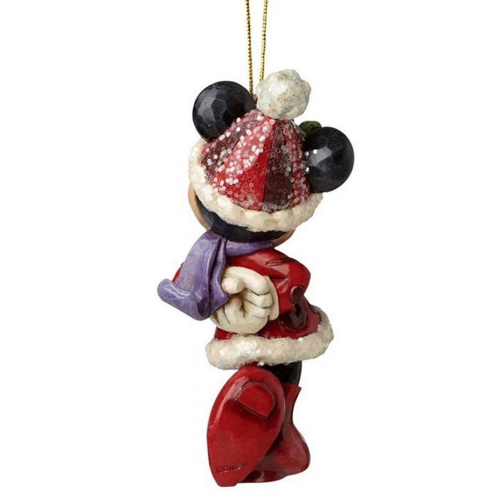 Jim Shore Disney Traditions Sugar Coated Minnie Mouse Hanging Ornament