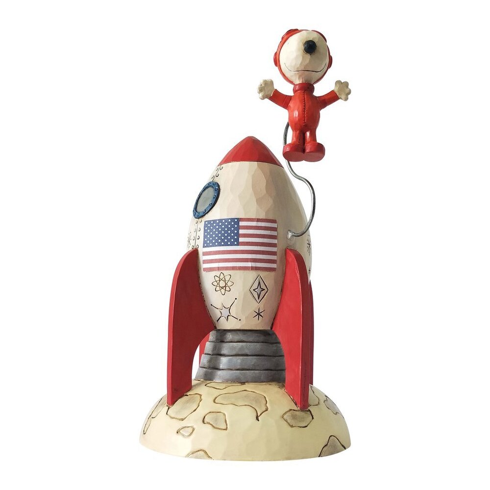 Peanuts by Jim Shore Snoopy Astronaut - The Beagle Has Landed