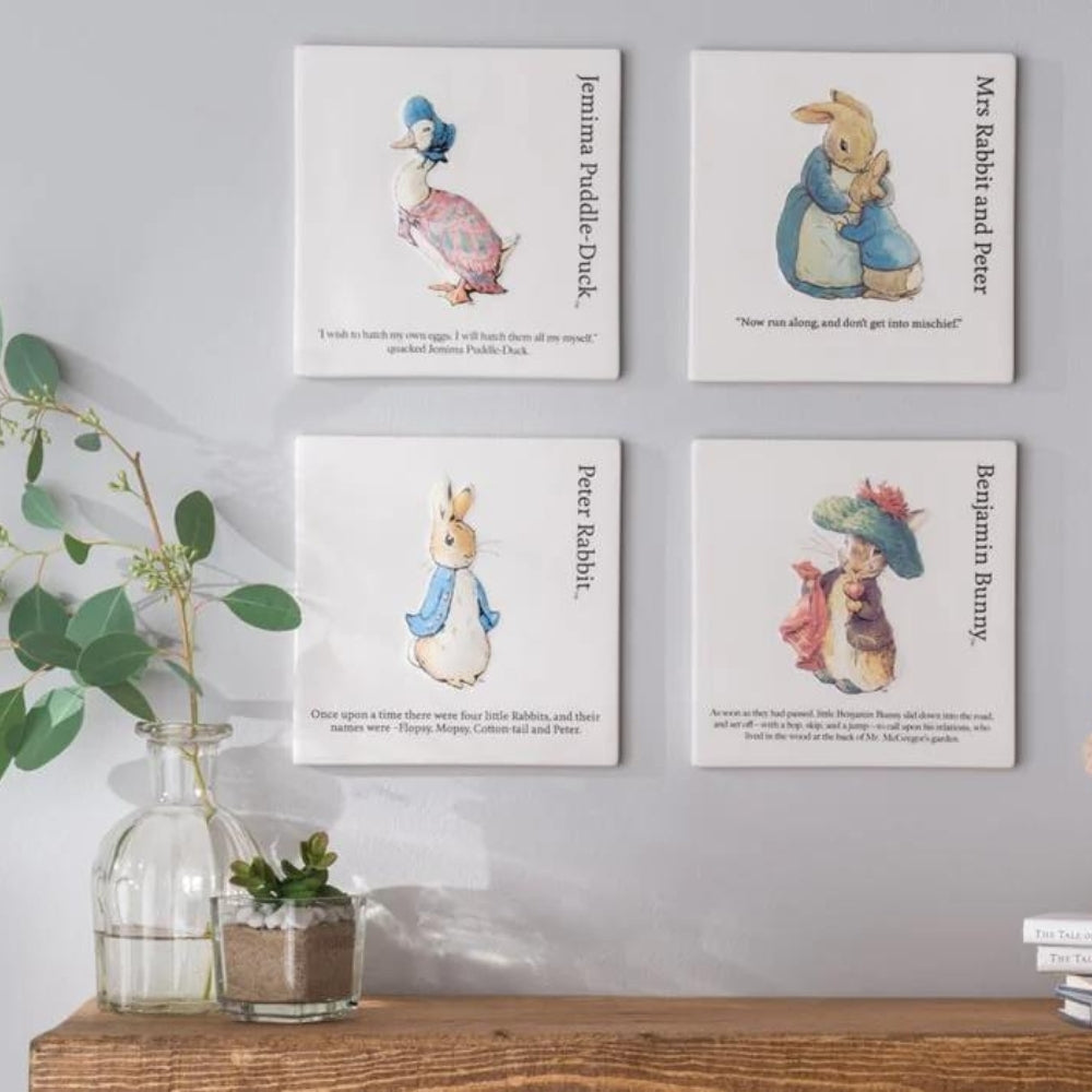Beatrix Potter Nursery Peter Rabbit Decorative Wall Plaque
