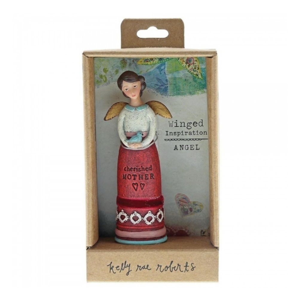 Kelly Rae Roberts Winged Inspiration Angel - Cherished Mother