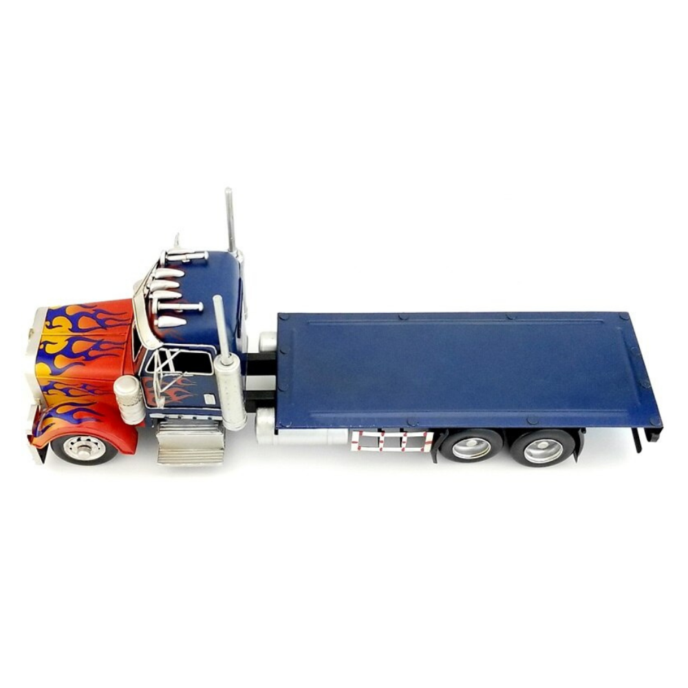 Replica Peterbilt 379 Optimus Prime Diecast Tissue Box Truck