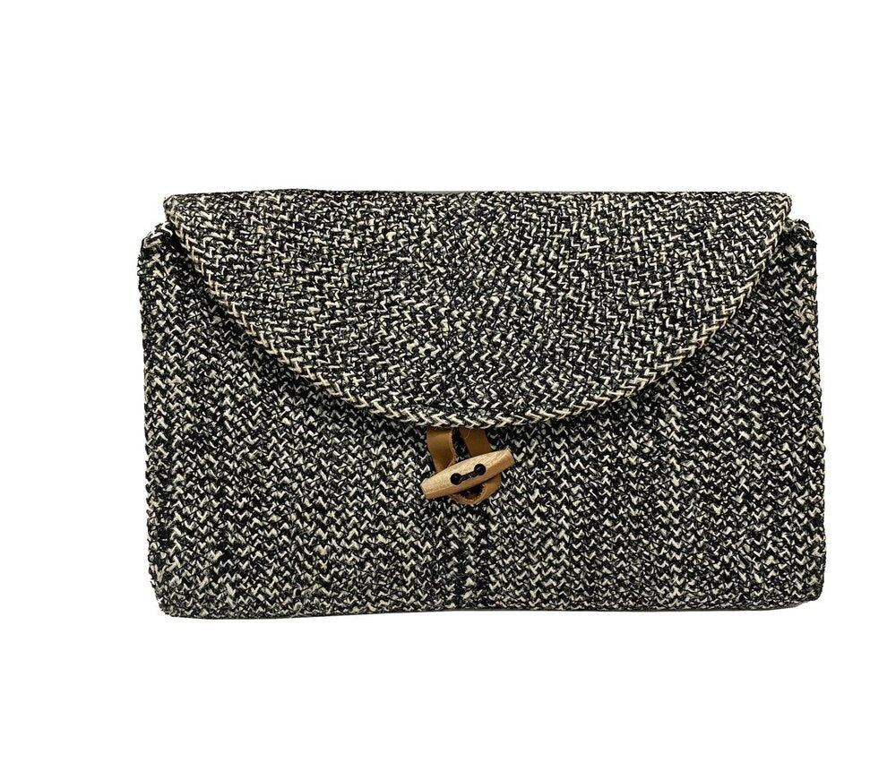 Fable Elena Cross Over Bag - Black & White