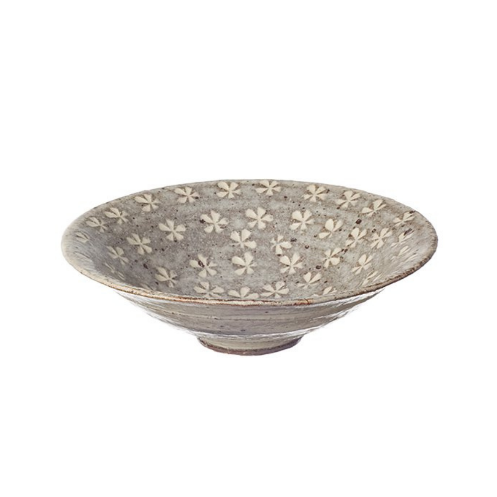 Rokuro Porcelain Hanaura Bowl 20cm