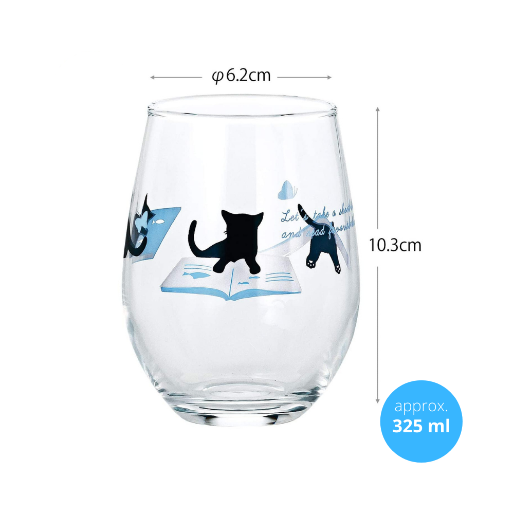 Toyo-Sasaki My Neko Cat Glass Tumbler