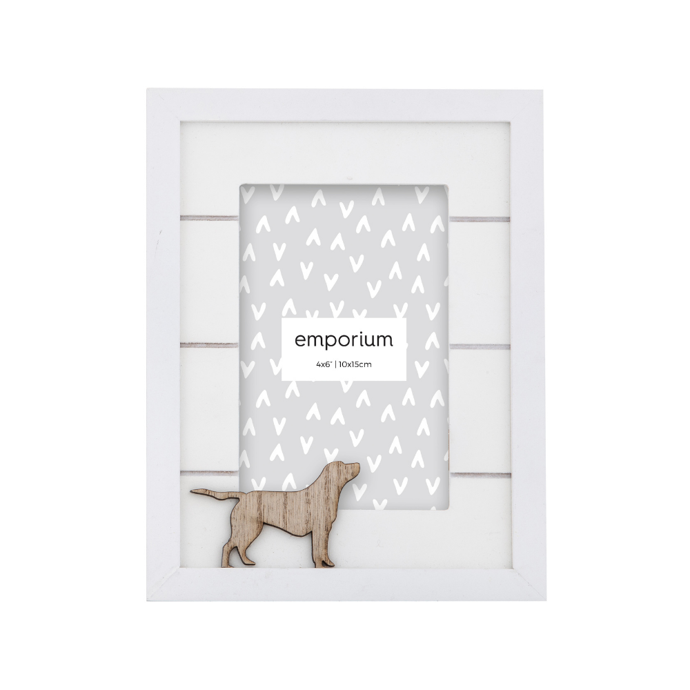 Emporium Scruff & Meow 4x6" Photo Frame (Set of 2)