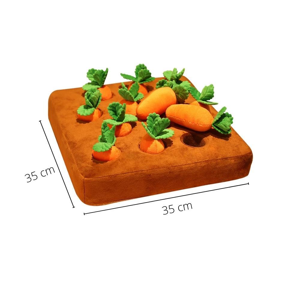 Interactive Carrot Pet Snuffle Mat