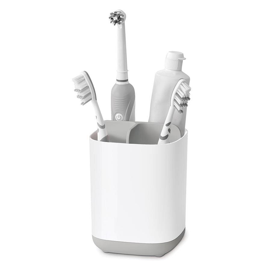 Joseph Joseph EasyStore Small Toothbrush Caddy Grey