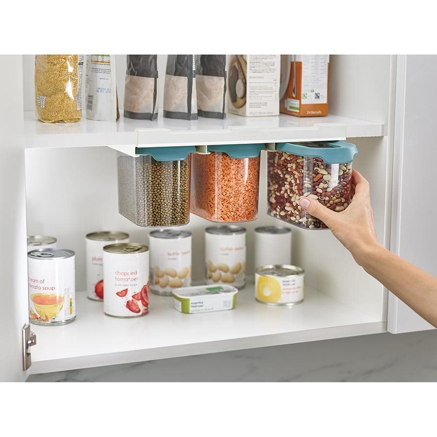 Joseph Joseph Cupboard Store Food Storage 3x1.3L Dark Opal