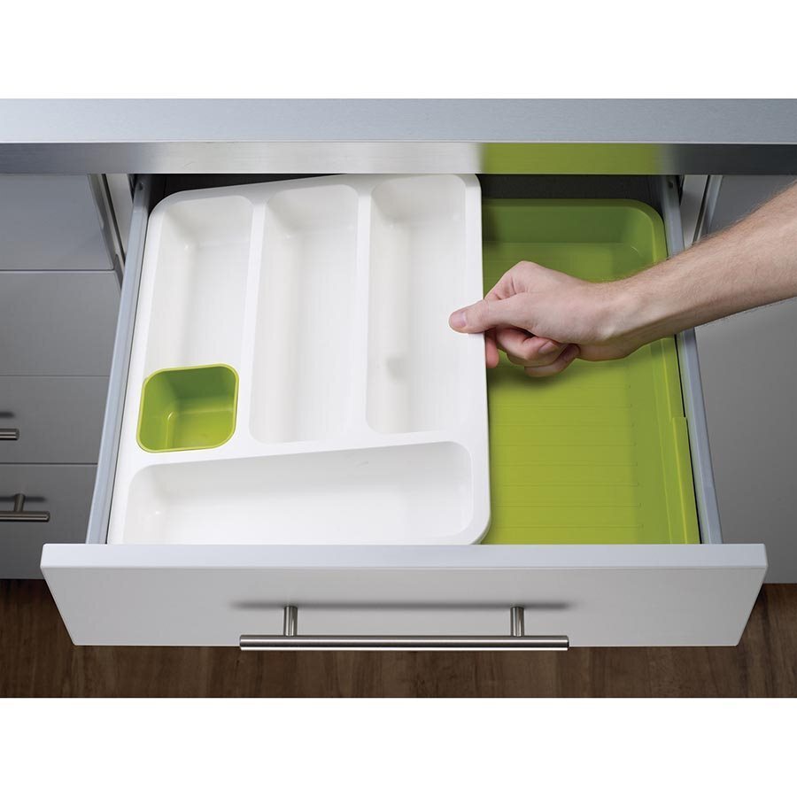 Joseph Joseph Drawerstore Expandable Cutlery Tray White