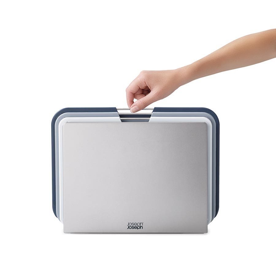 Joseph Joseph Nest 3-Piece Large Chopping Board Set - Grey