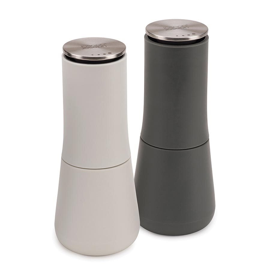 Joseph Joseph Milltop Salt and Pepper No-Spill Mill Set