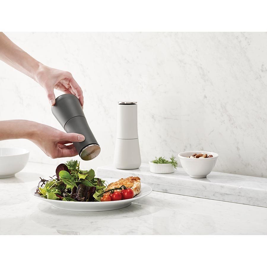 Joseph Joseph Milltop Salt and Pepper No-Spill Mill Set