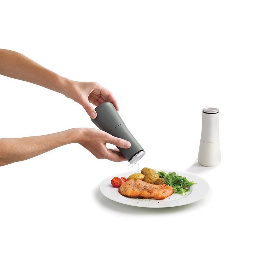 Joseph Joseph Milltop Salt and Pepper No-Spill Mill Set