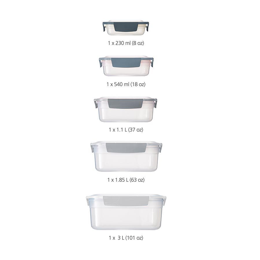 Joseph Joseph Nest Lock Container 5-Piece Editions Sky