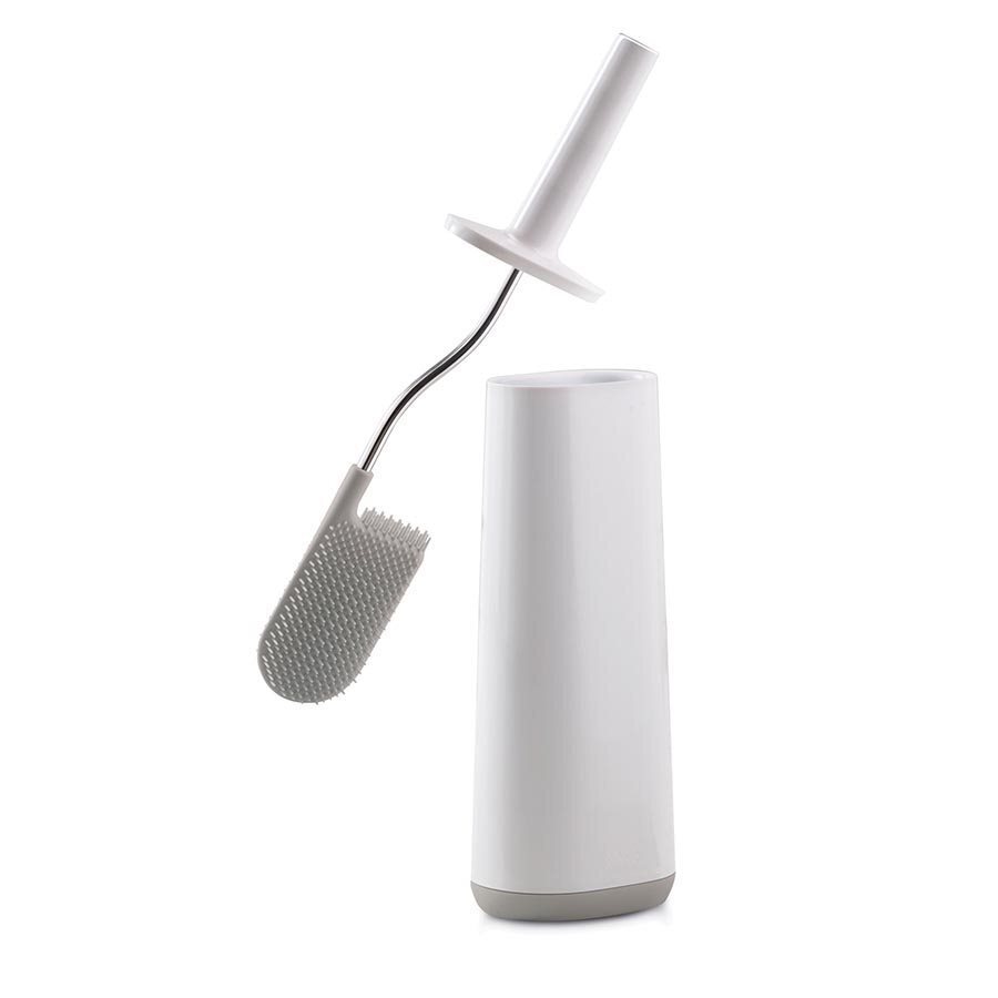Joseph Joseph Flex Toilet Brush w/ Slim Holder - Grey