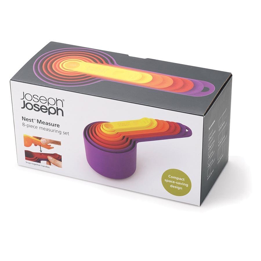 Joseph Joseph Nest Measuring Cup Rainbow Set 8pce