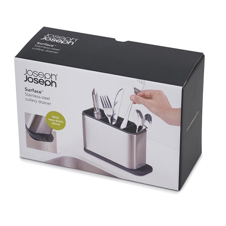 Joseph Joseph Surface Stainless Steel Cutlery Drainer