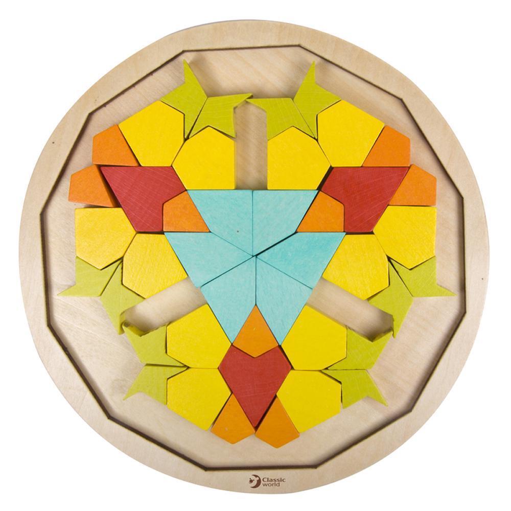 Classic World Mandala Puzzle Blocks