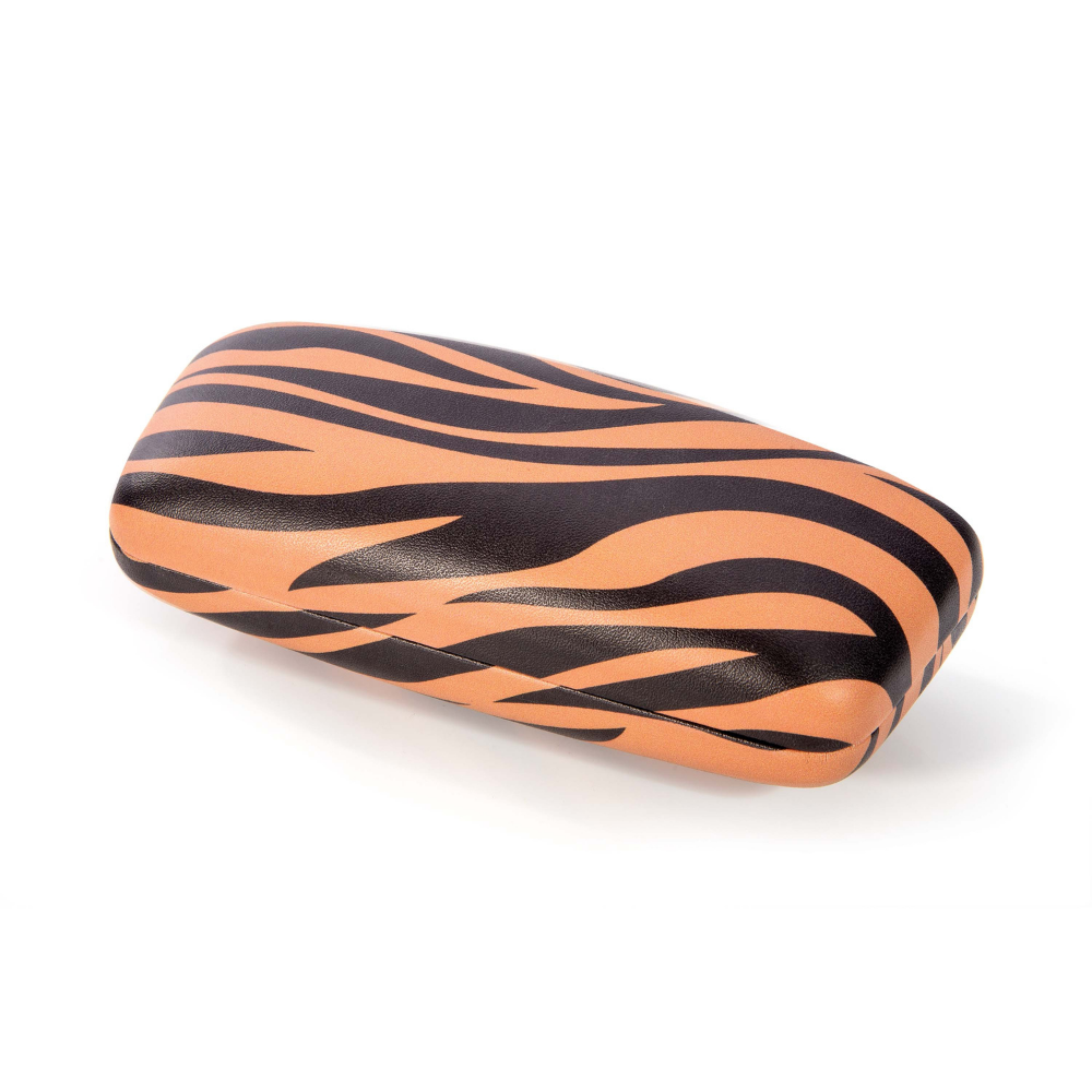 IS GIFT Glasses Case Animal Print Assorted