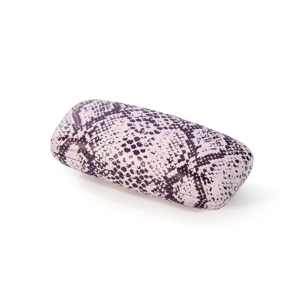 IS GIFT Glasses Case Animal Print Assorted