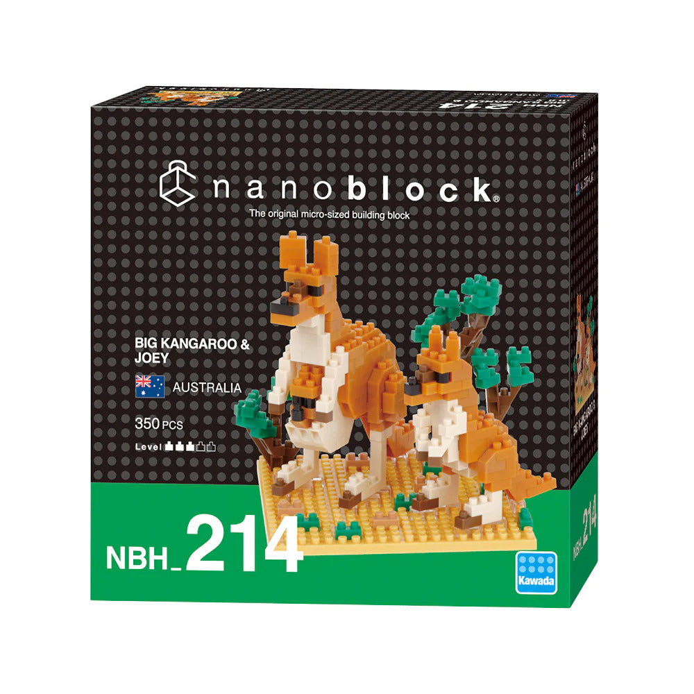Nanoblock NBH_214 Big Kangaroo & Joey