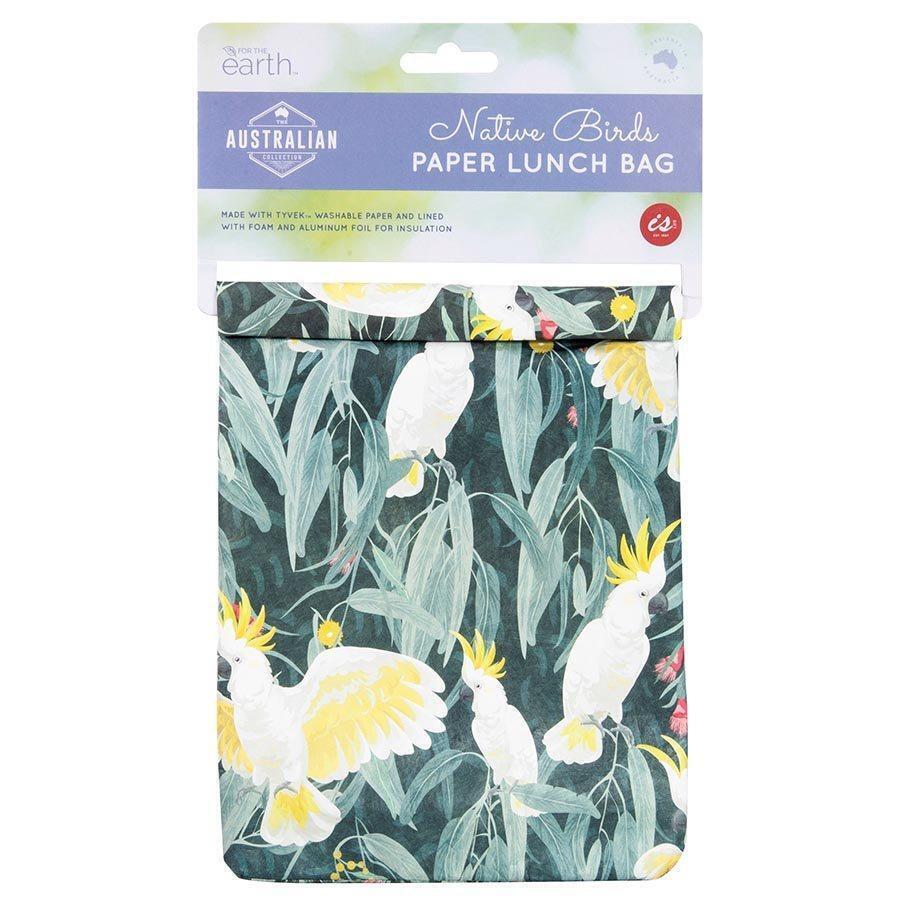 The Australian Collection Paper Lunch Bag - Birds