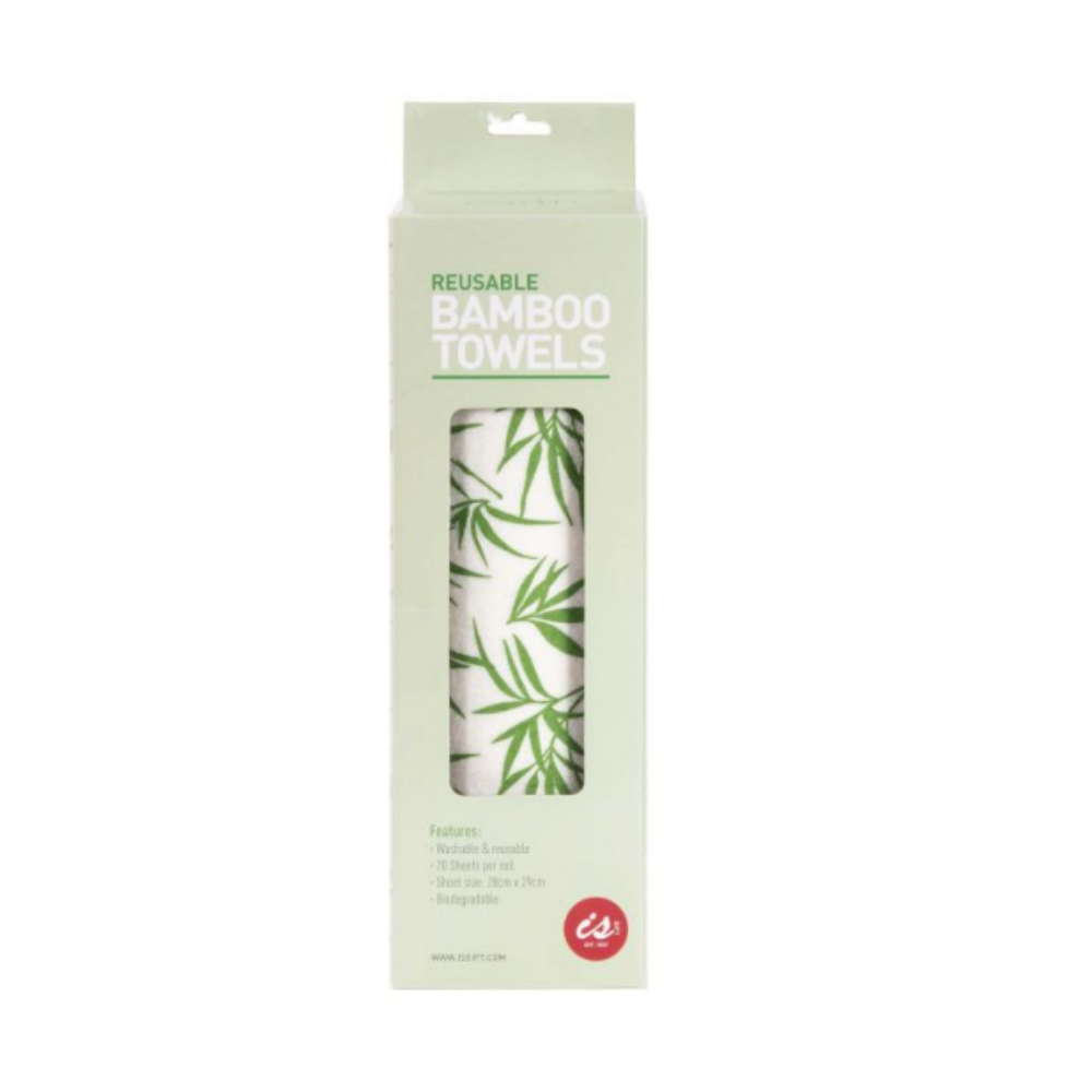 IS Gift Reusable Bamboo Towels
