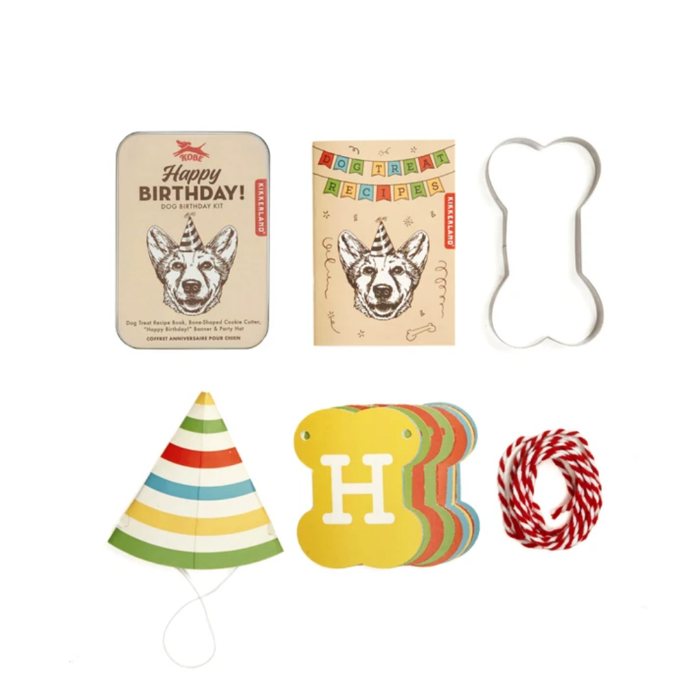 Kikkerland Dog Birthday Kit