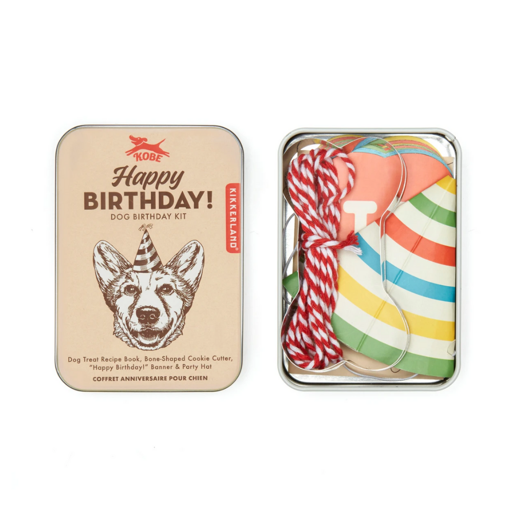 Kikkerland Dog Birthday Kit