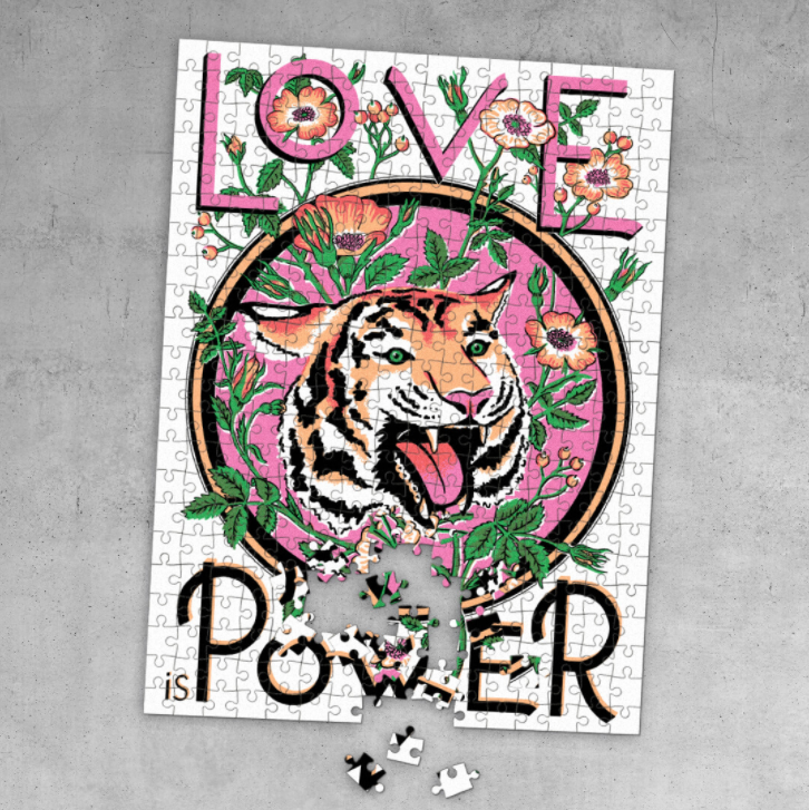 Luckies Print Club - Love is Power Puzzle