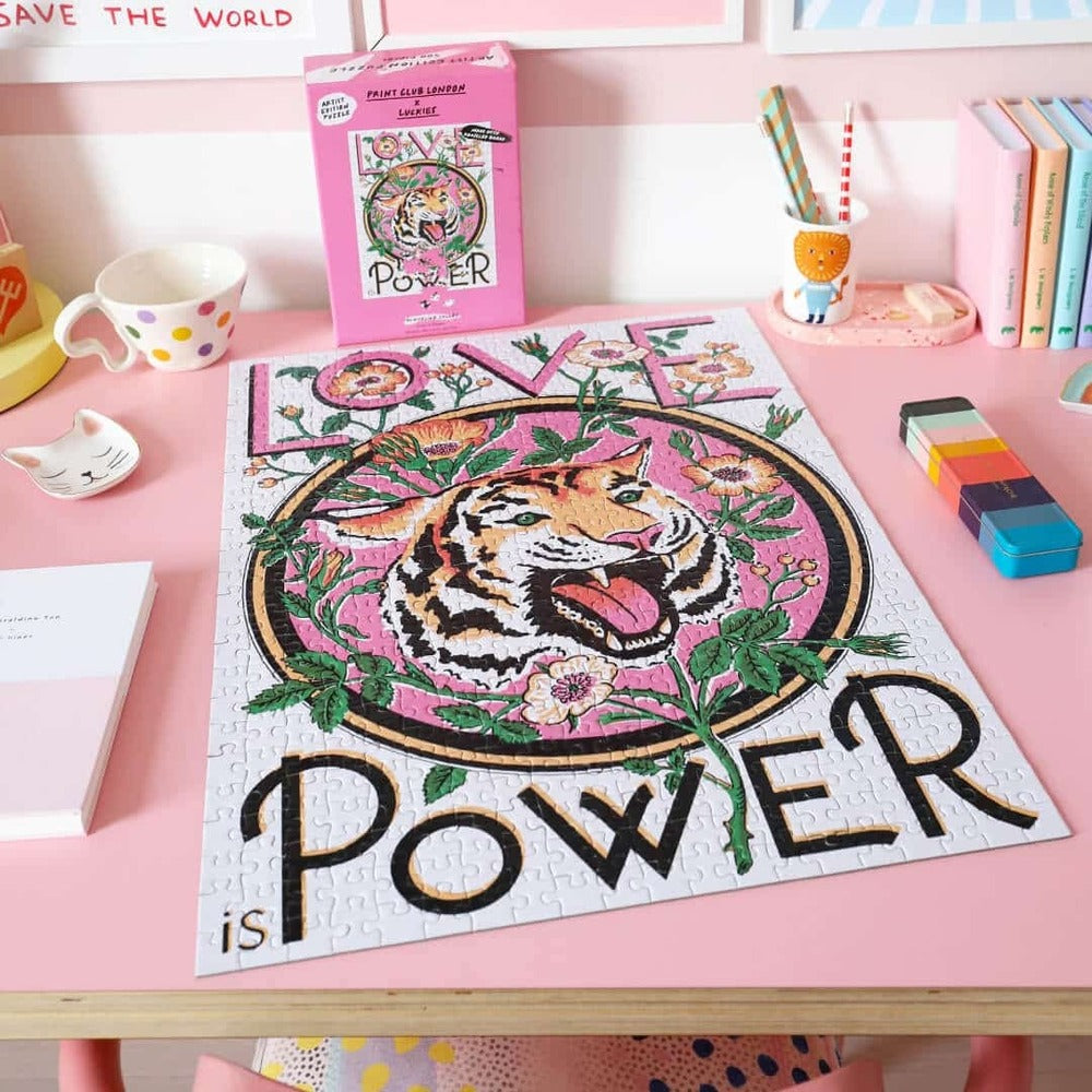 Luckies Print Club - Love is Power Puzzle