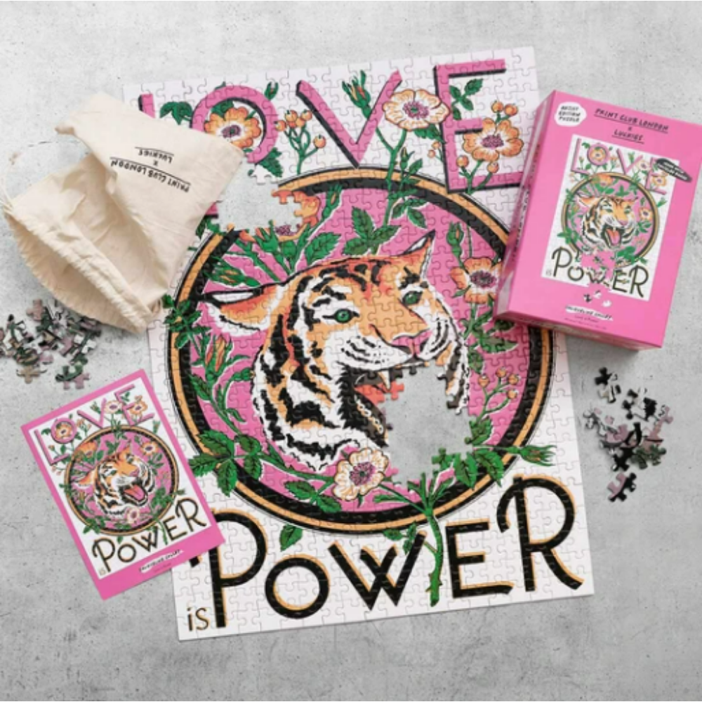 Luckies Print Club - Love is Power Puzzle
