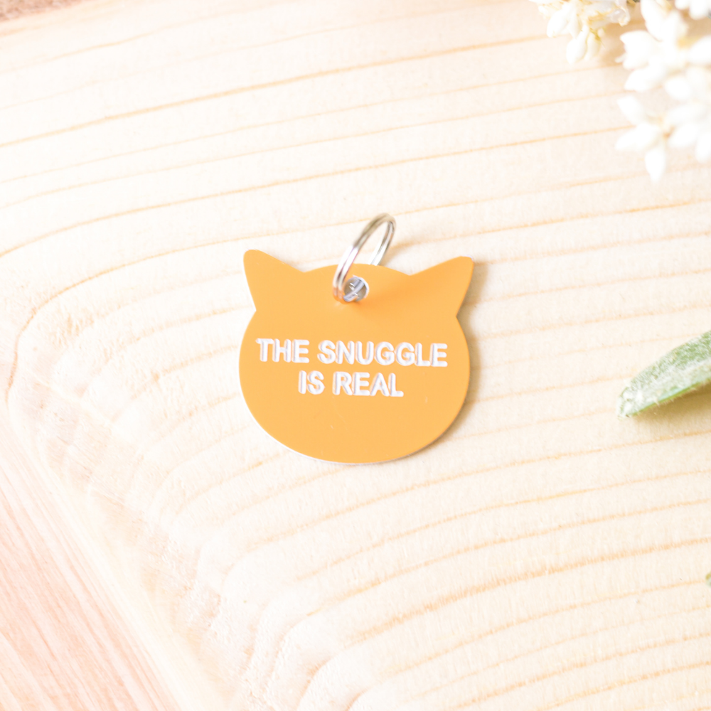 Say What Cat Tag The Snuggle Is Real